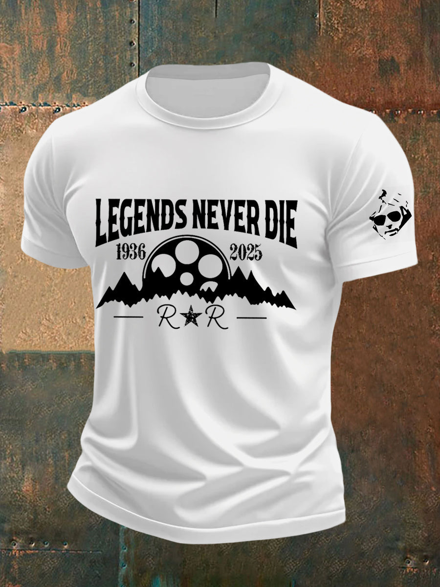 Men's Legends Never Die short-sleeved T-shirt