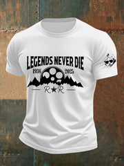 Men's Legends Never Die short-sleeved T-shirt