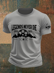 Men's Legends Never Die short-sleeved T-shirt