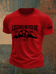Men's Legends Never Die short-sleeved T-shirt