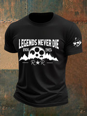 Men's Legends Never Die short-sleeved T-shirt