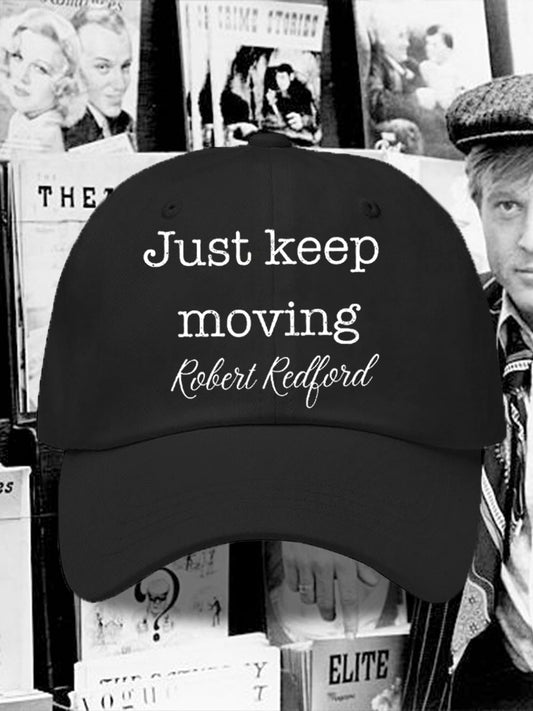 Just keep moving unisex hats