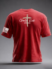Men's Freedom Is Not Free R.I.P Charlie Kirk Short Sleeve T-shirt