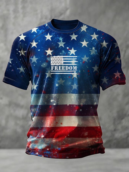 Men's Freedom Is Not Free R.I.P Charlie Kirk Short Sleeve T-shirt