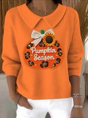Women's Thanksgiving Printed Sweater