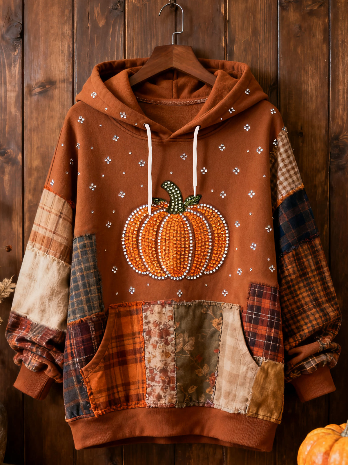 Women's Christmas Print Casual Hoodie