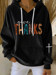 Women's Autumn Thanksgiving Hoodie