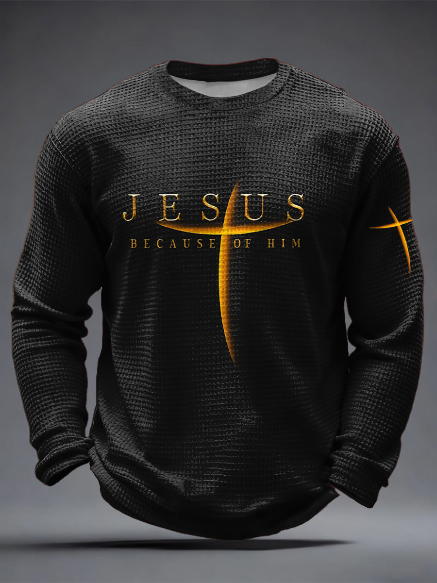 Men's Faith Waffle Top