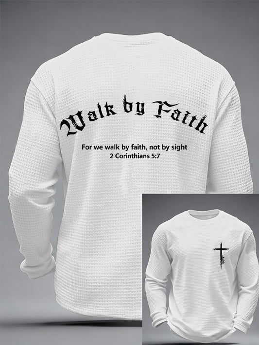 Men's Faith Waffle Top