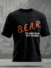 Unisex Bears Nation Football Lover Printed T-shirt