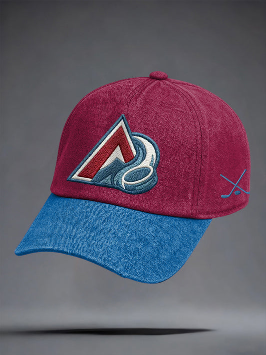 Unisex Ice Hockey Print Casual Cap