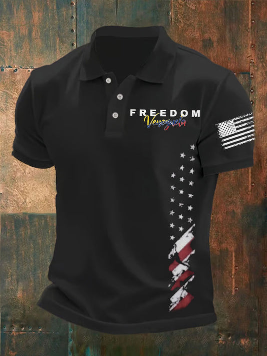 Men's Freedom Venezuela Printed Shirt