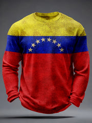 Men's Venezuela Waffle Long Sleeve T-Shirt