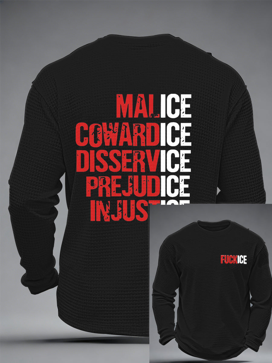 Men's Fuck ICE Waffle Top