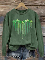 Women's St. Patrick's Day Printed Sweatshirt