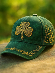 Unisex St. Patrick's Day Shamrock Art Print Hat