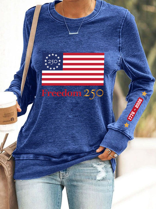 Women's 250th Anniversary Print Sweatshirt
