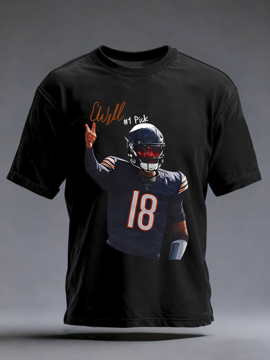 Men's Gift For Football Fans Gameday Casual Tee