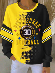 Women's Pittsburgh Steelers TJ Watt jersey style Sweatshirt