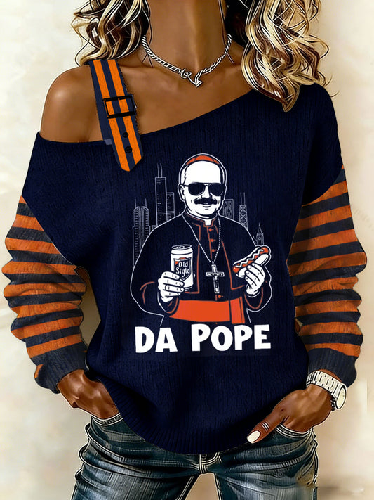 Men's Good Better Best Print Football Fans Gameday Casual Waffle Long Sleeve T-Shirt