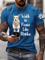 Men's Walk for Peace Like Aloka Short-sleeved T-shirt