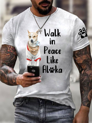 Men's Walk for Peace Like Aloka Short-sleeved T-shirt