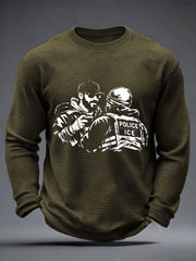 Men's Minneapolis Resist Waffle Long Sleeve T-Shirt