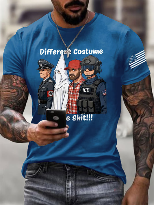 Men's Same Shit. Different Hat printed T-shirt