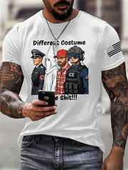 Men's Same Shit. Different Hat printed T-shirt