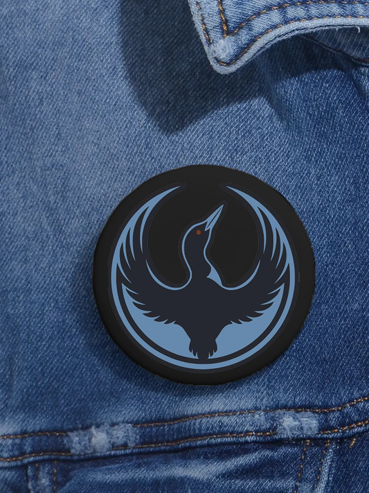 Unisex Anti-ICE Minnesota Loon Flag Brooch