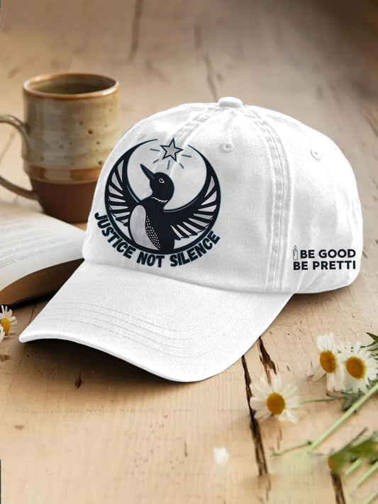 Unisex Justice Not Silence Be Good Be Pretti Anti ICE Hat