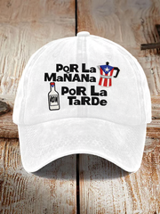 Unisex Puerto Rico Print Hat