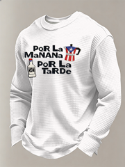 Men's Puerto Rico Waffle Long Sleeve Top