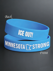 Unisex Minnesota Strong Ice Out Wristband