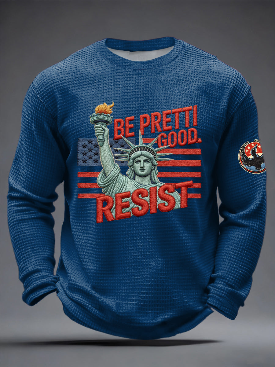 Men's Be Pretti Good Waffle Top