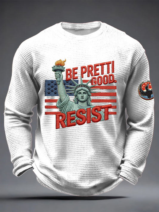 Men's Be Pretti Good Waffle Top