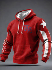Men's Puerto Rico Taino Proud Art Printed Hoodie