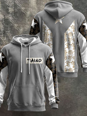 Unisex Puerto Rico Taino Proud Art Printed Hoodie
