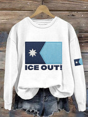 Women's ICE OUT Print Sweatshirt