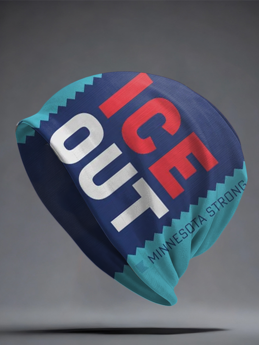 Unisex Minnesota Anti-ICE Print Hat