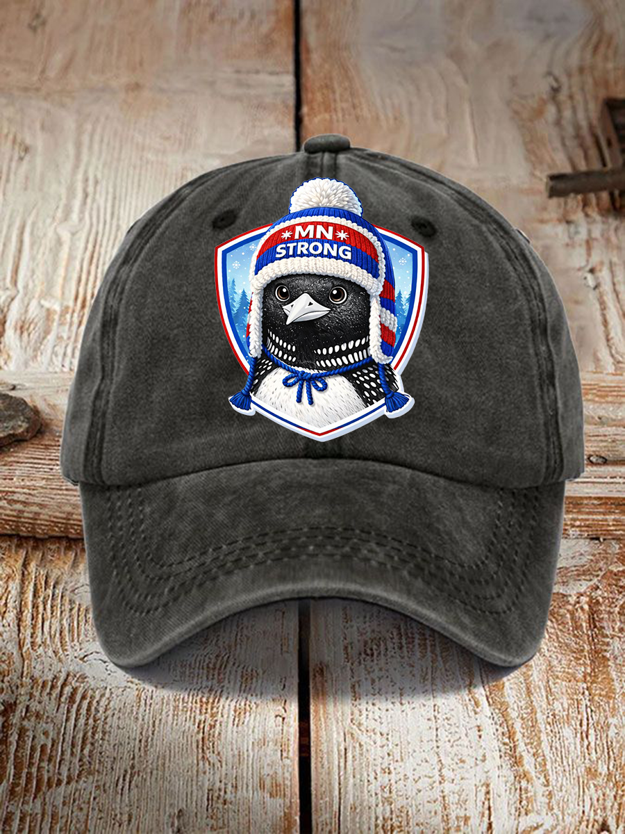 Unisex Minnesota Strong Print Hat