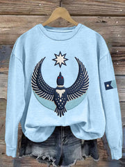 Women's Minnesota Rebel Alliance Loon Bird Print Sweatshirt