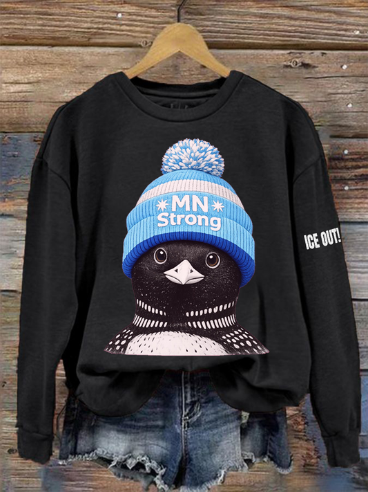 Women's Minnesota Strong Ice Out Polyester Sweatshirt