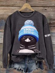 Women's Minnesota Strong Ice Out Polyester Sweatshirt