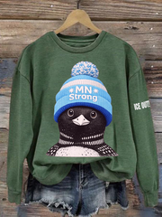 Women's Minnesota Strong Ice Out Polyester Sweatshirt