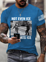 Men's Not Even Ice Supports Ice Anti ICE Tee