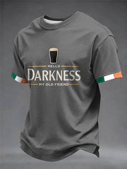 Men's Hello Darkness My Old Friend  t-shirt