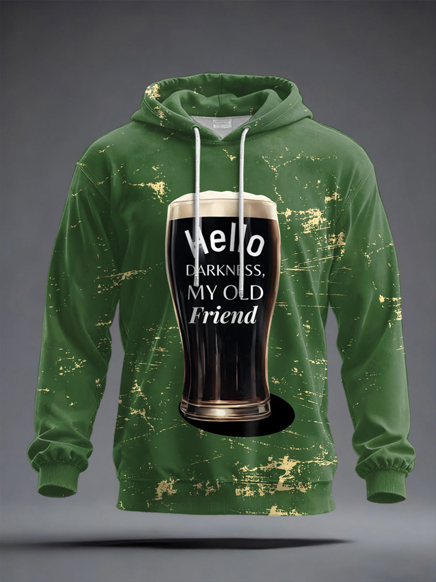 Men's Hello Darkness My Old Friend Hoodie