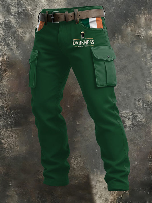 Men's Hello Darkness My Old Friend Casual Trousers