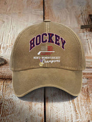 Hockey Printed Casual Unisex Hat